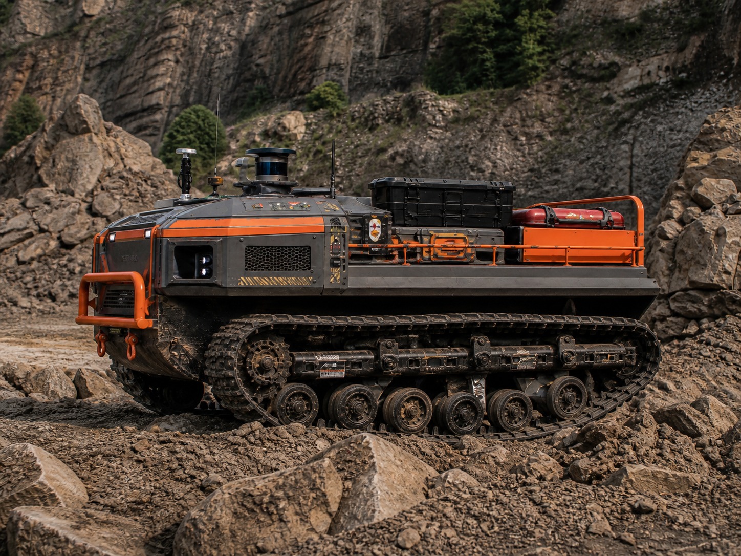 TZ-01 Advanced Tracked Robot
